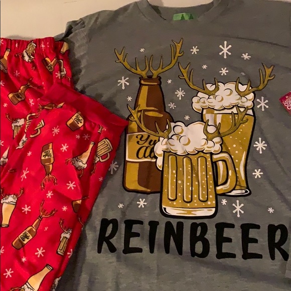 SALE!! Reinbeer christmas pajama set NWT. - Picture 1 of 9